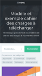 Mobile Screenshot of cahiersdescharges.com